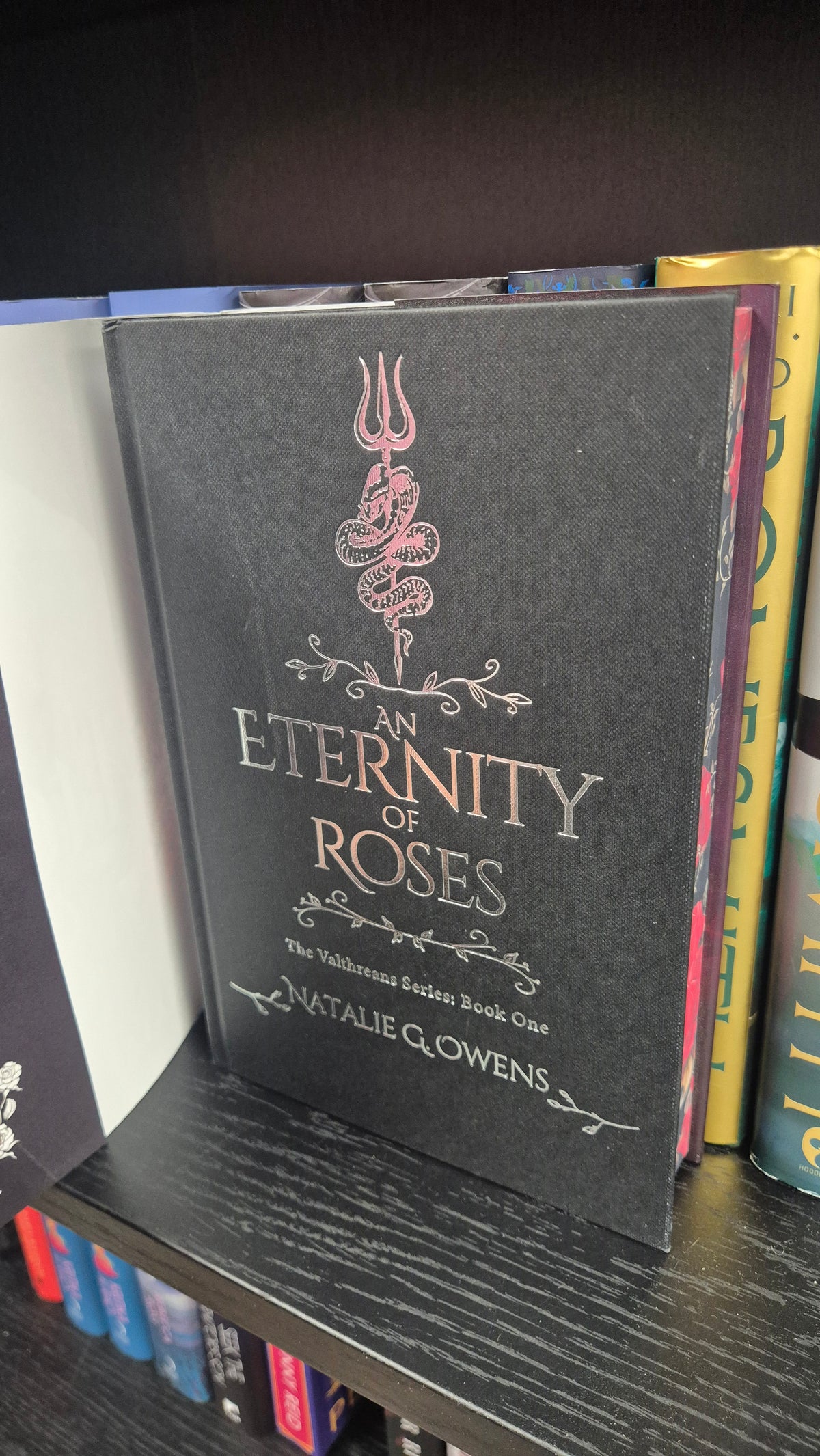 An Eternity of Roses by Natalie G. Owens | Special Edition Hardback with Sprayed Edges | The Valthreans Book 1
