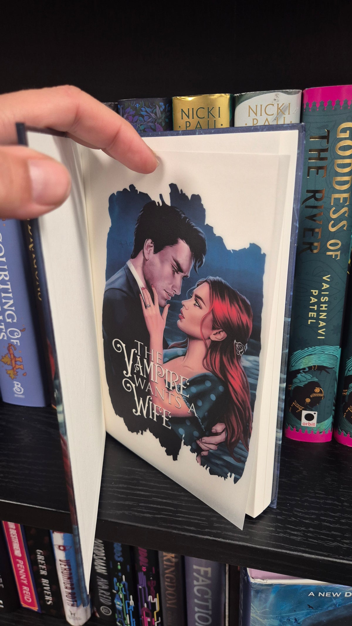 The Vampire Wants a Wife by Andie M. Long | Signed Fifth Anniversary Special Edition Hardback