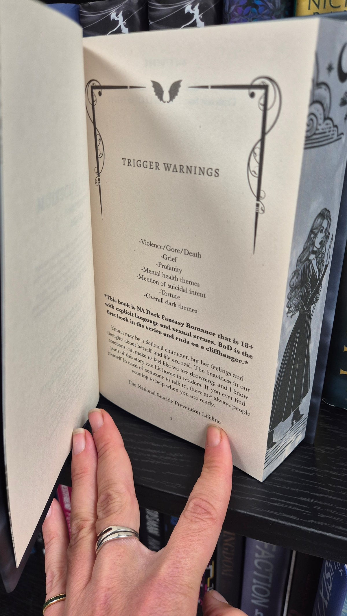 Blood of Desiderium by Ali Stuebbe | SIGNED Butterfly Book Club Exclusive Special Edition Hardback