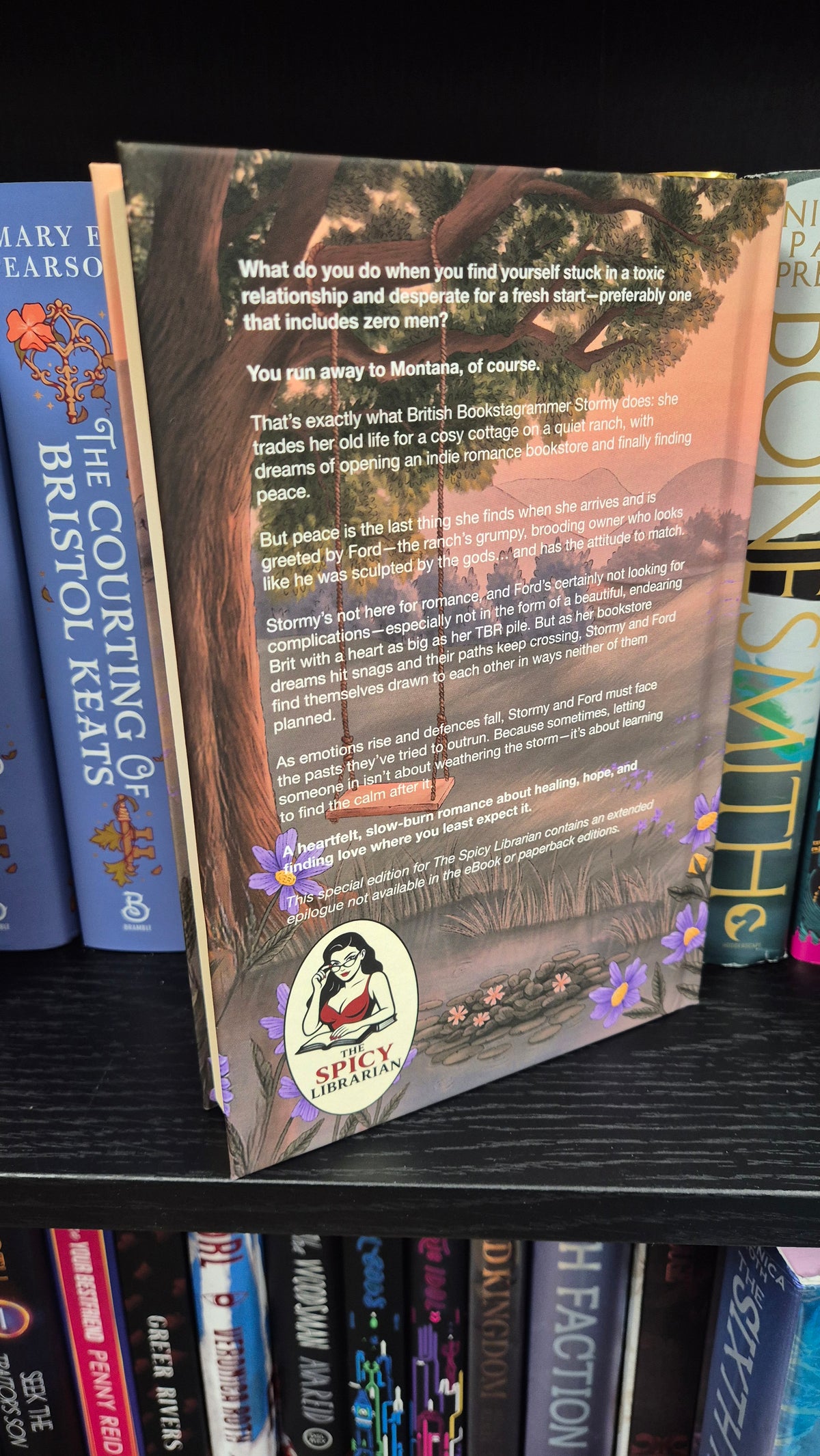 Riding the Storm by Kirsty Bryan | The Spicy Librarian Exclusive Special Edition Hardback