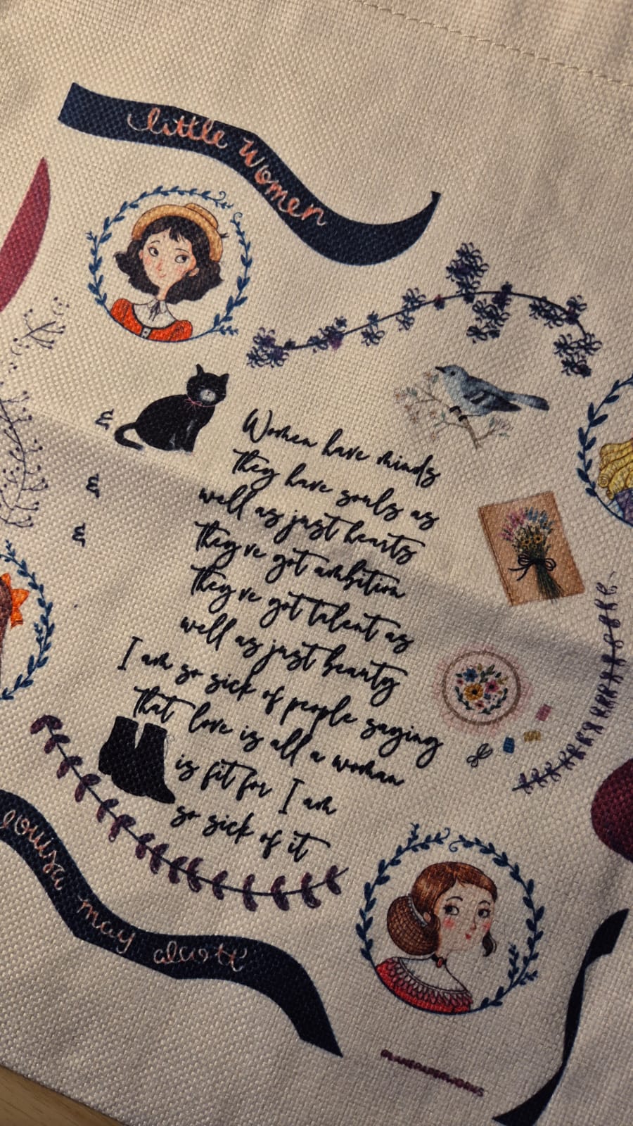 Bookish Tote Bag & Blind Date with a Book - Little Women