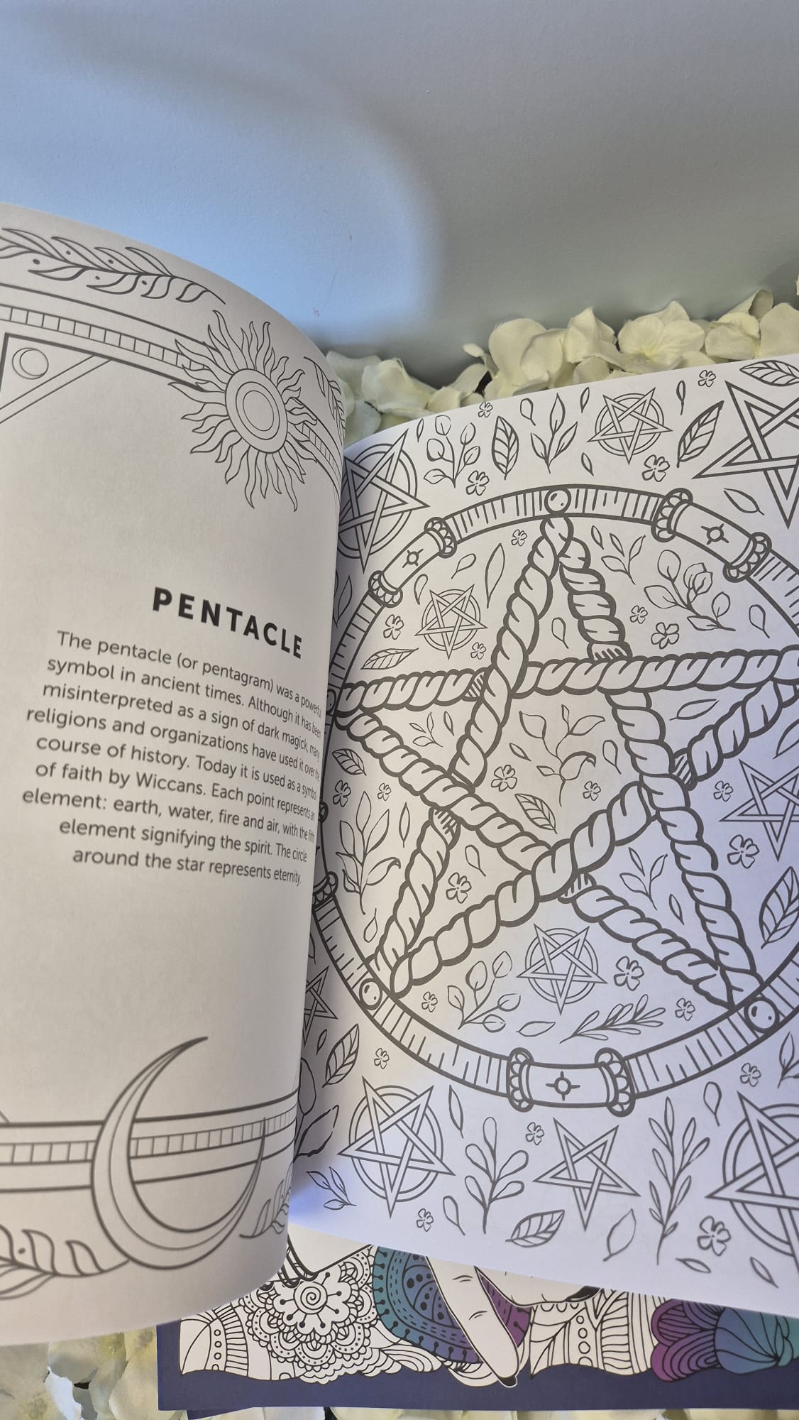 Magick Colouring Book + 4 Acrylic Markers Cozy Colouring Bookish Books