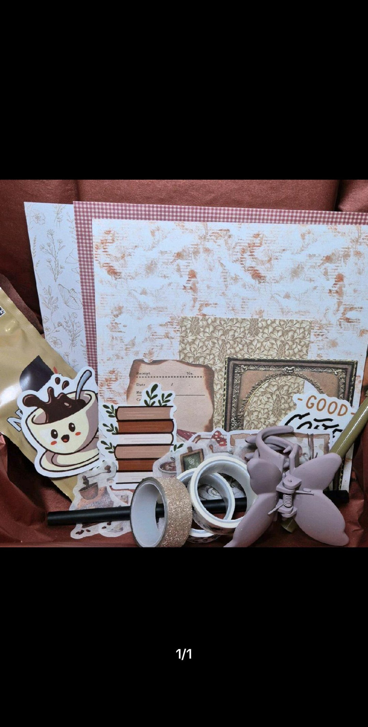 Coffee Lover's Dream Edition β Blind Date With A Book β Journalling Supplies Box