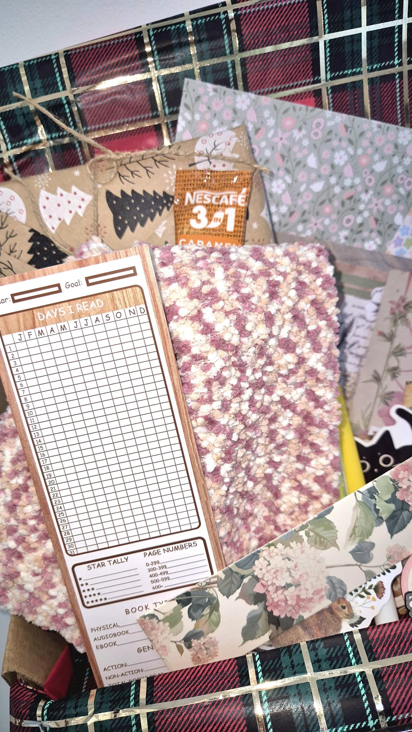 Blind Date with a Book β Bumper Mystery Book and Journaling Supplies β Gift Box