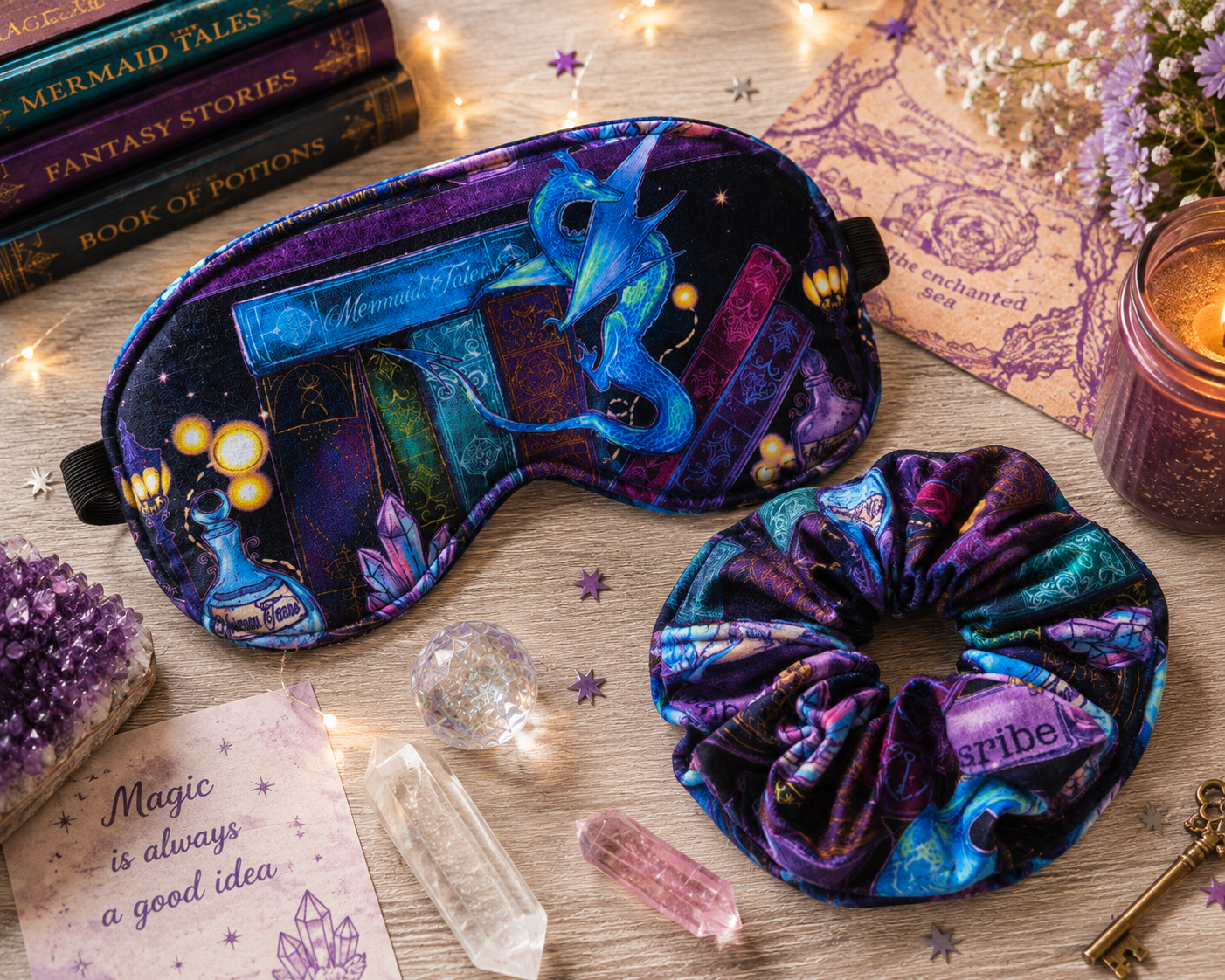 Bedtime Bookbox | The Enchanted Night In | Handmade Fantasy Book Box β¨π