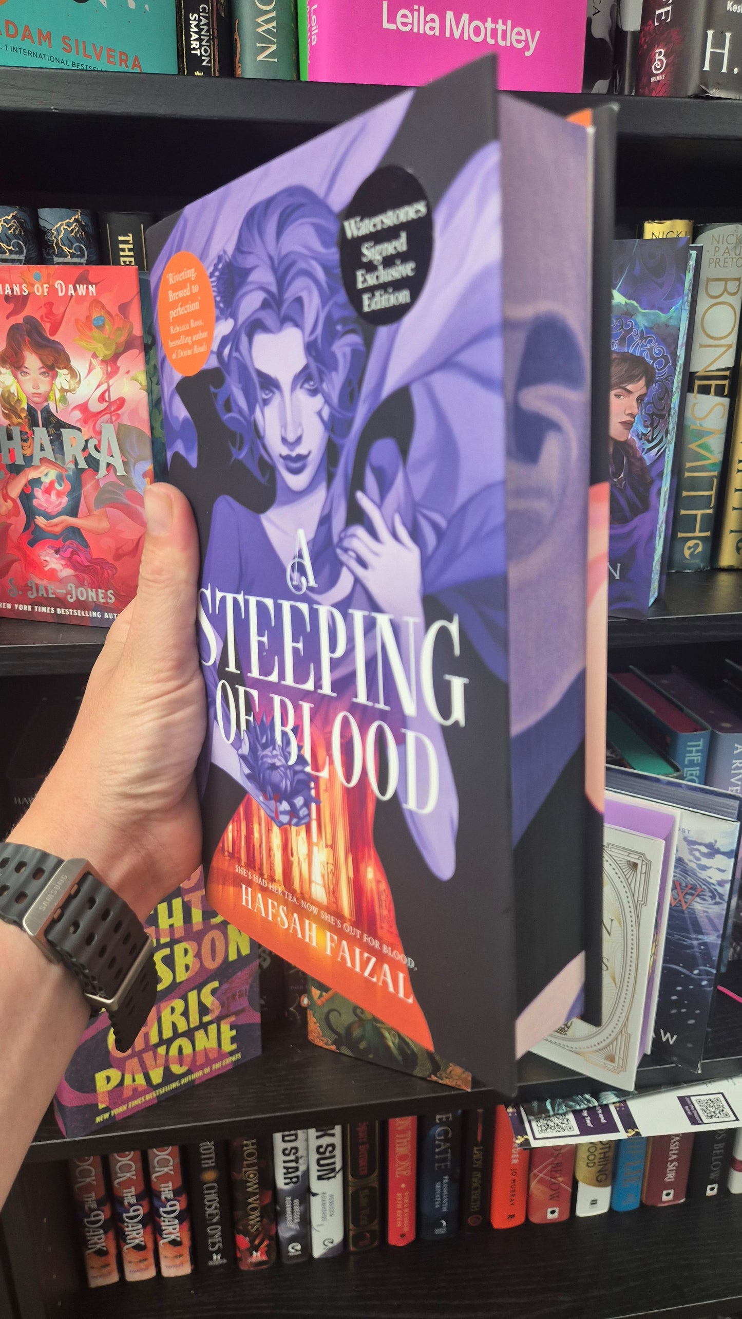 A Steeping Of Blood - Hafsah Faizal