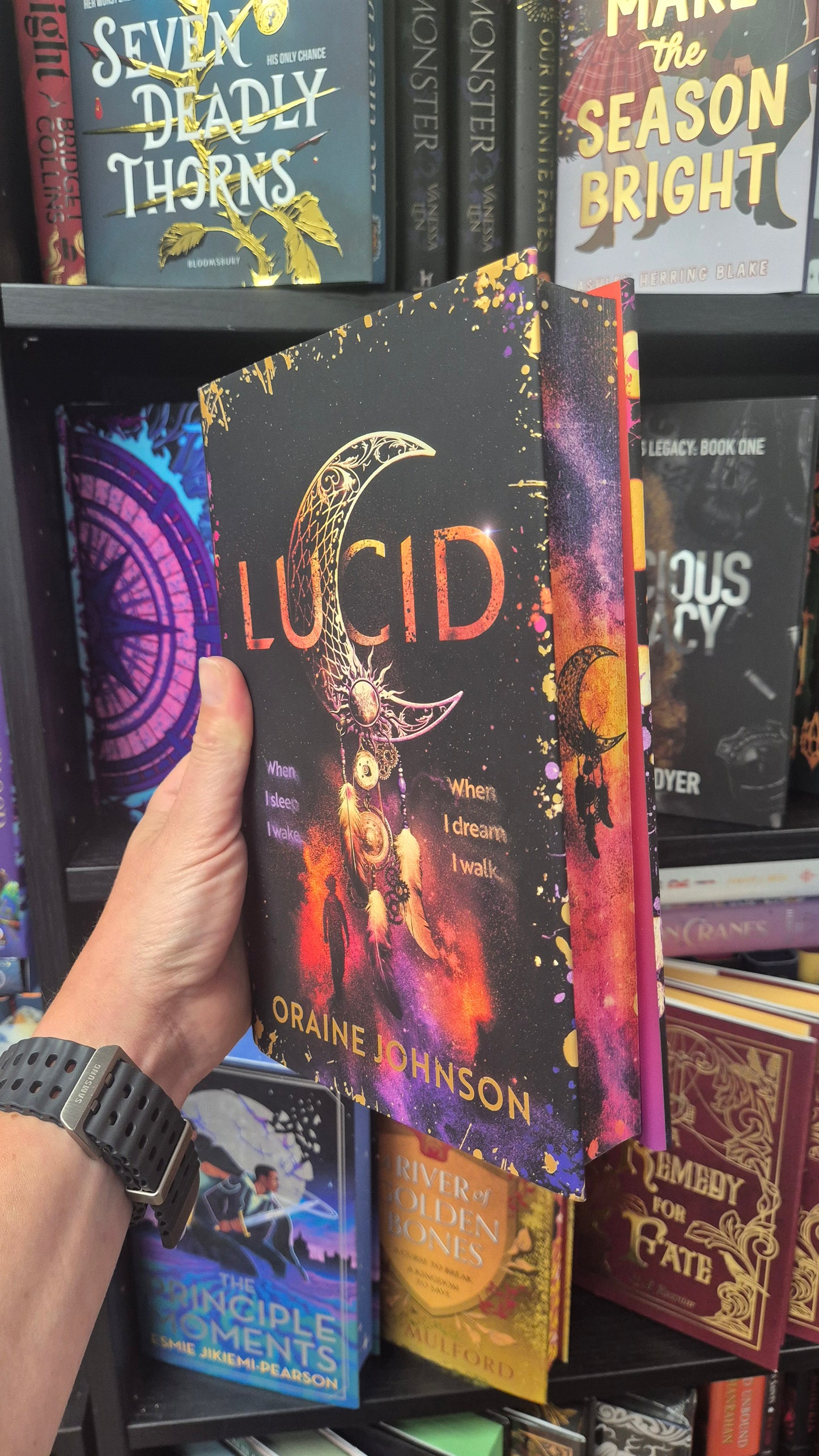 Lucid - Oraine Johnson Signed First Edition