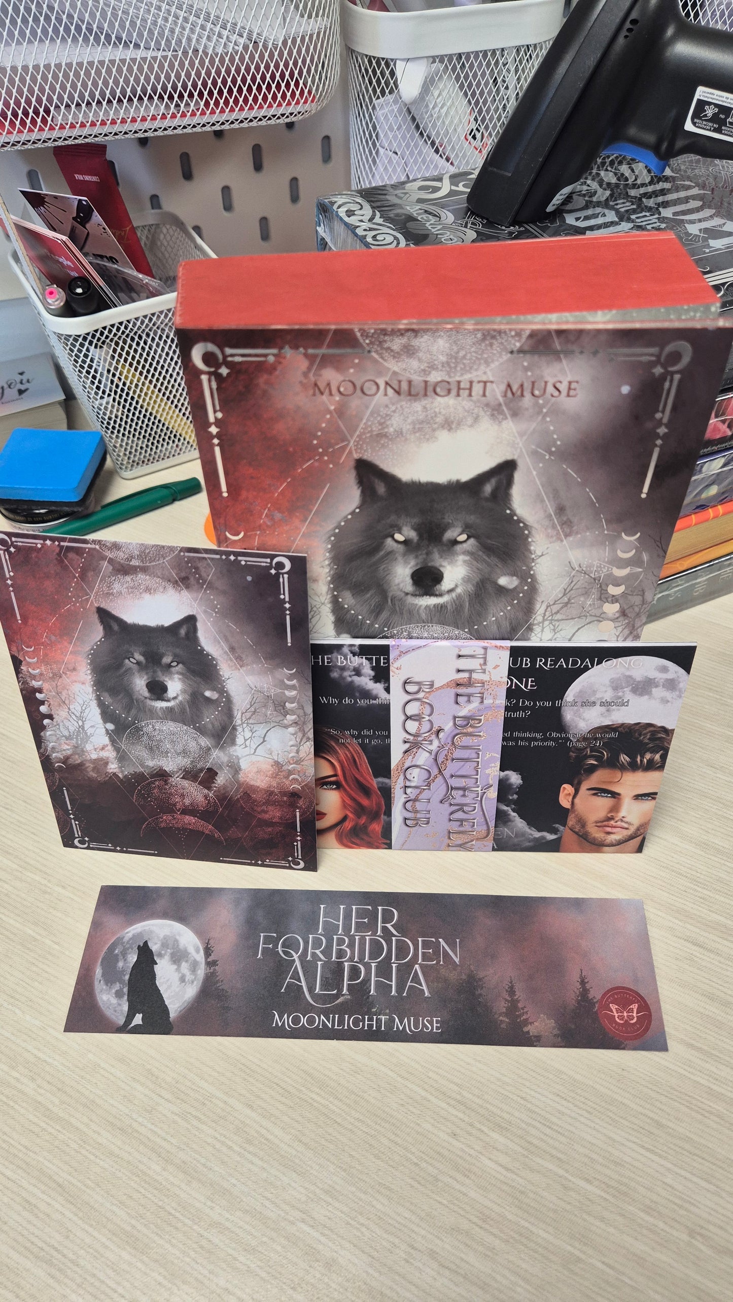 Her Forbidden Alpha - Paperback - Moonlight Muse - Signed Special Edition