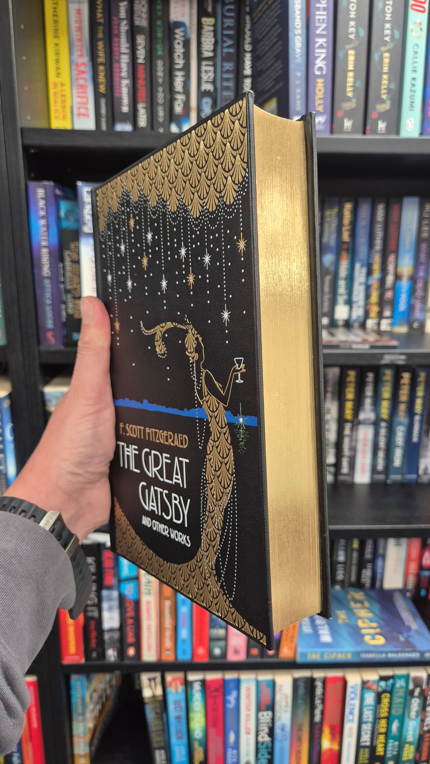 The Great Gatsby and Other Works (Leather-bound Classics)