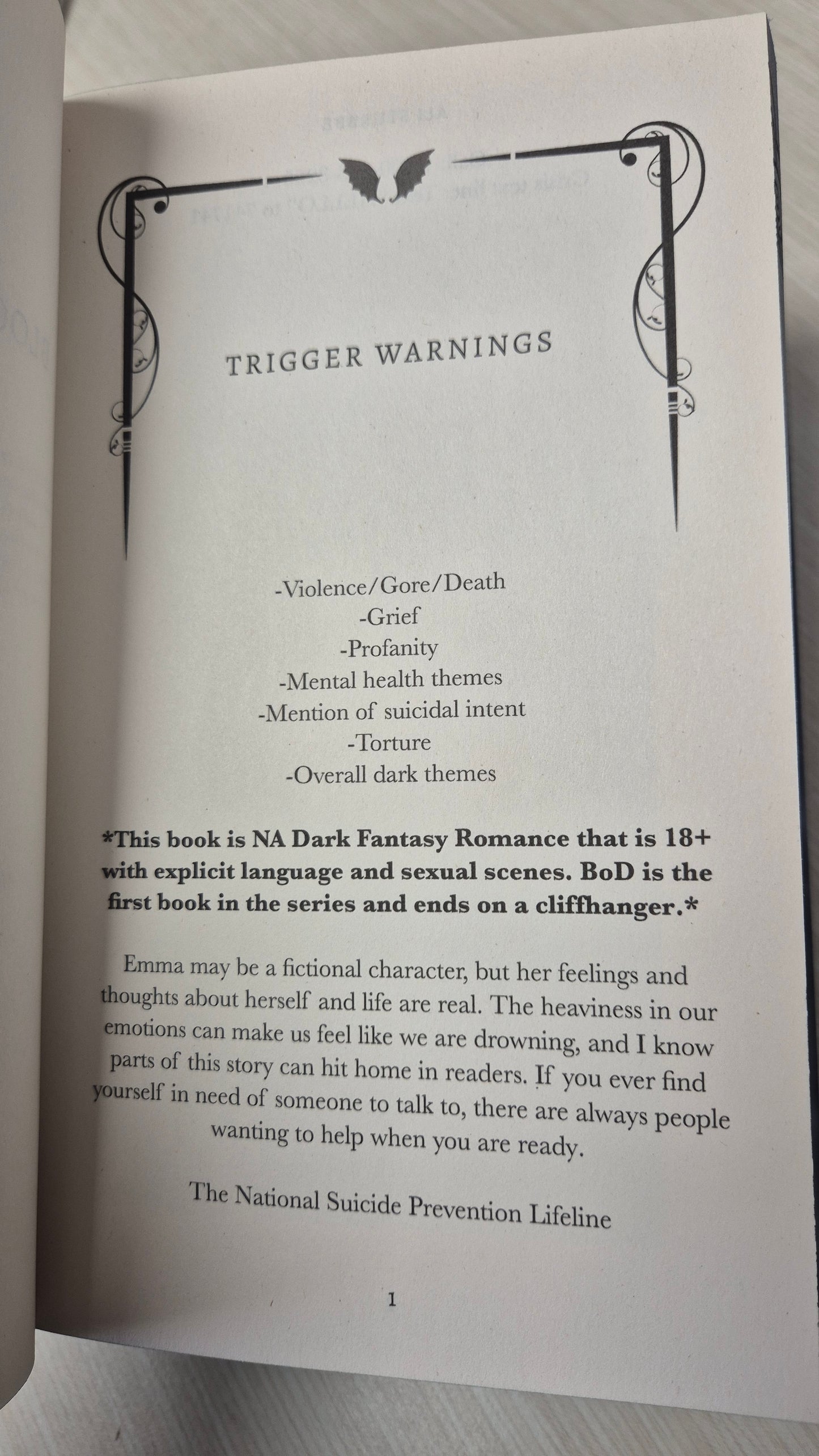 Blood of Desiderium - Ali Stuebbe - Butterfly Bookclub