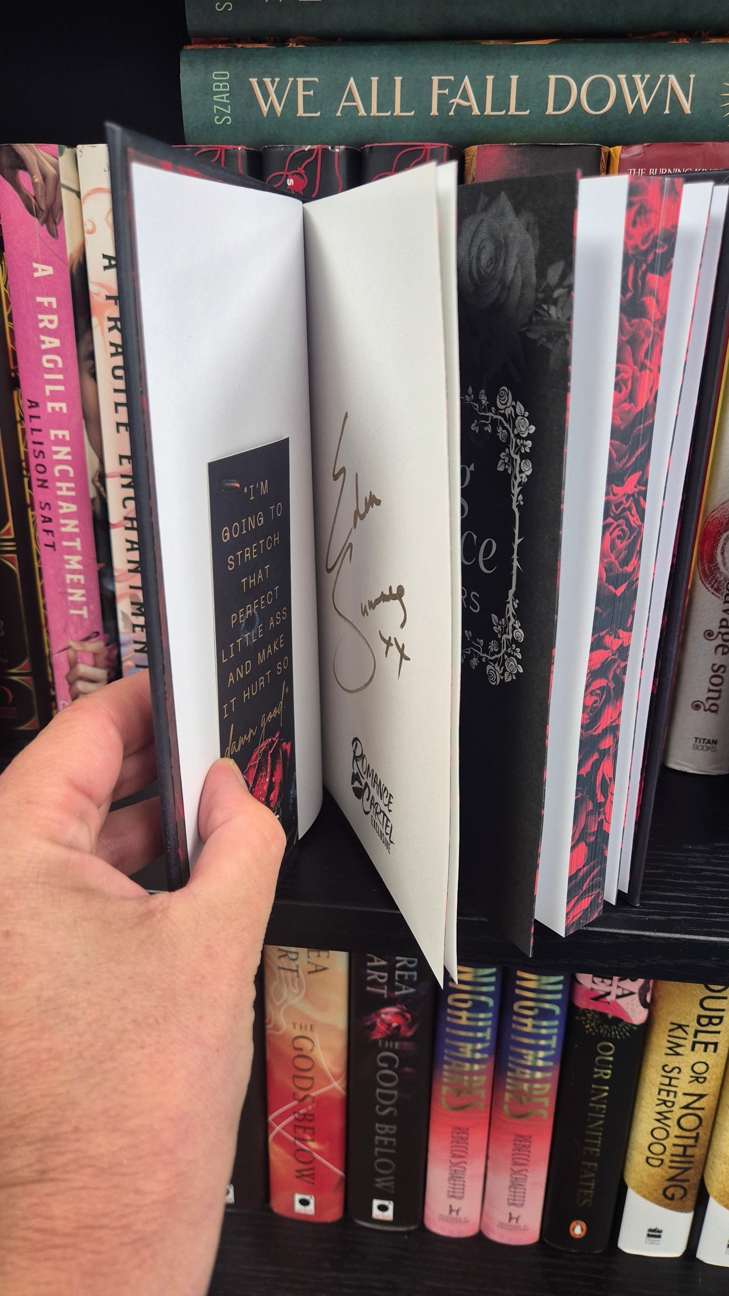 Seeking Vengeance by Eden Summers | SIGNED Literati Special Edition | Sprayed Edges | Hardback