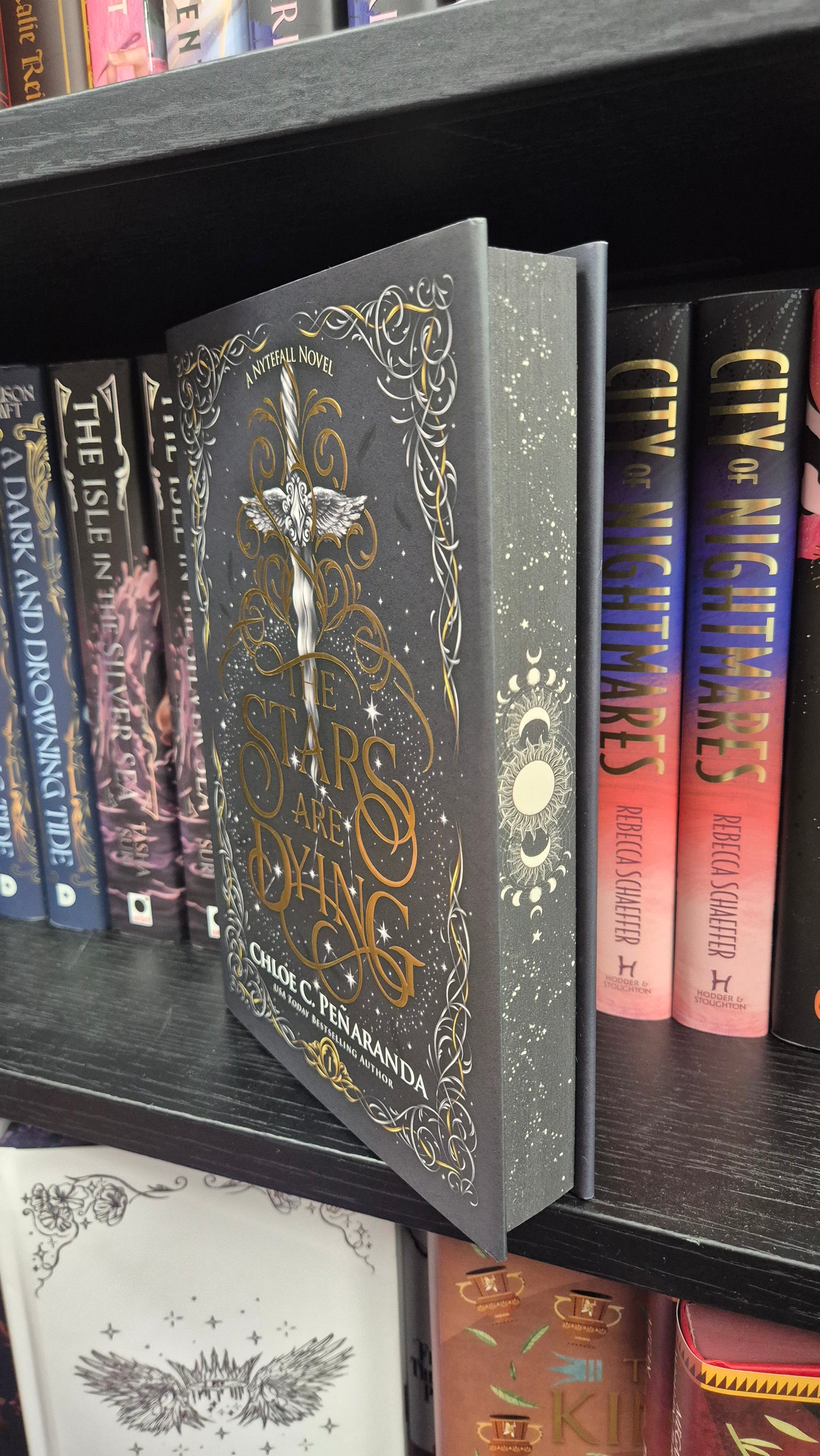 The Stars Are Dying by Chloe C. Peñaranda | First Edition Special Edition Hardback | Stencilled Edges