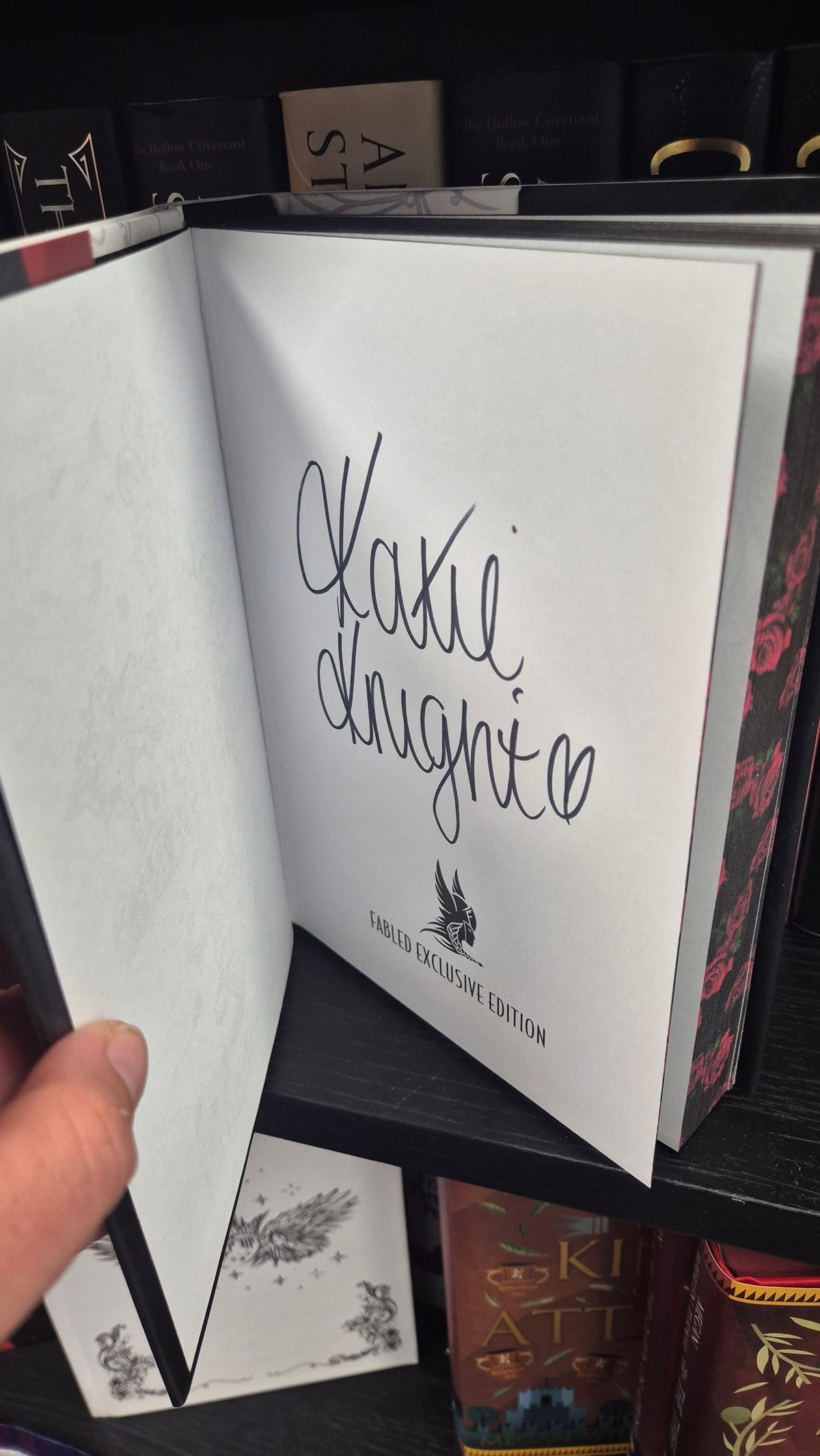 Court of Nightmares by K.A. Knight | HAND SIGNED Fabled Exclusive Edition | Sprayed Edges | Why Choose Dark Romantasy