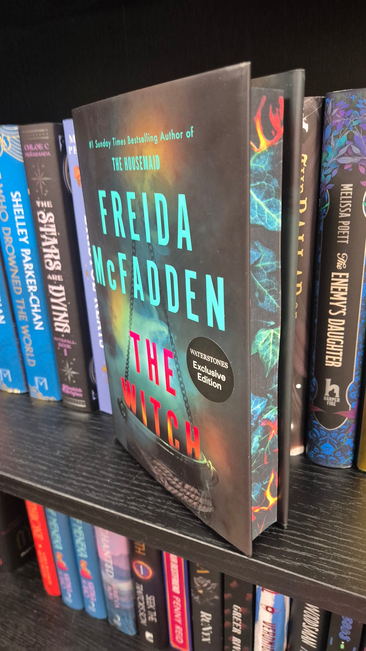The Witch by Freida McFadden | Waterstones Exclusive Hardback | Sprayed Edges