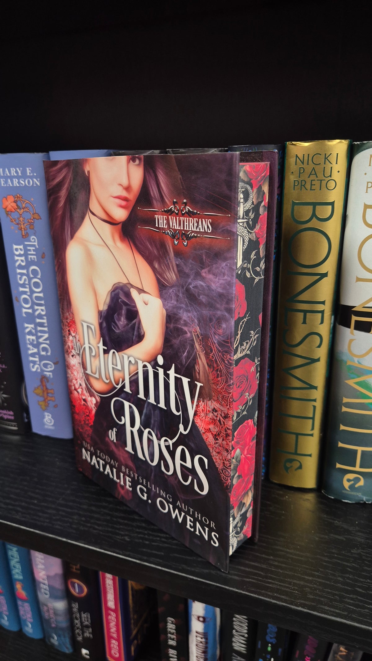 An Eternity of Roses by Natalie G. Owens | Special Edition Hardback with Sprayed Edges | The Valthreans Book 1