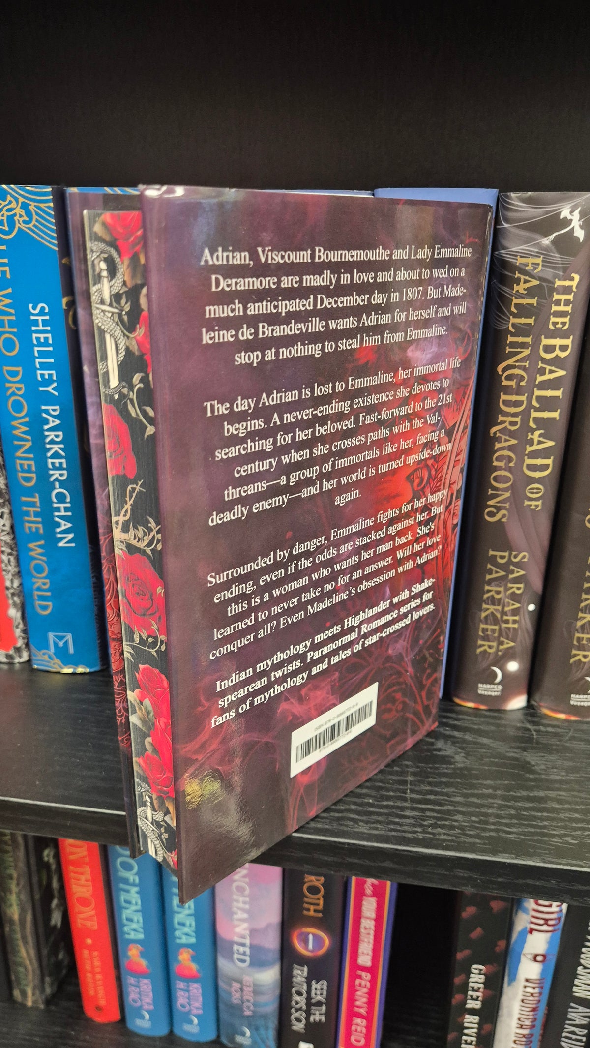 An Eternity of Roses by Natalie G. Owens | Special Edition Hardback with Sprayed Edges | The Valthreans Book 1