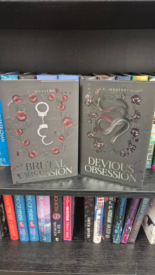 Brutal Obsession & Devious Obsession by S. Massery | Signed Mystic Box Exclusive Special Edition Hardback Duet