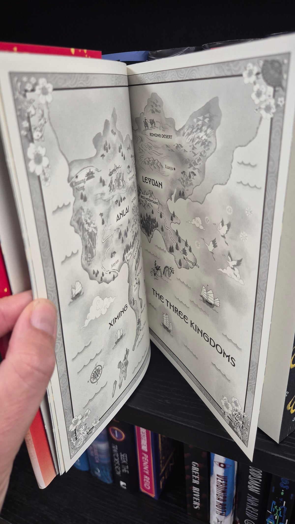 The Night Ends with Fire by K. X. Song | US Hardback with Dragon Sprayed Edges