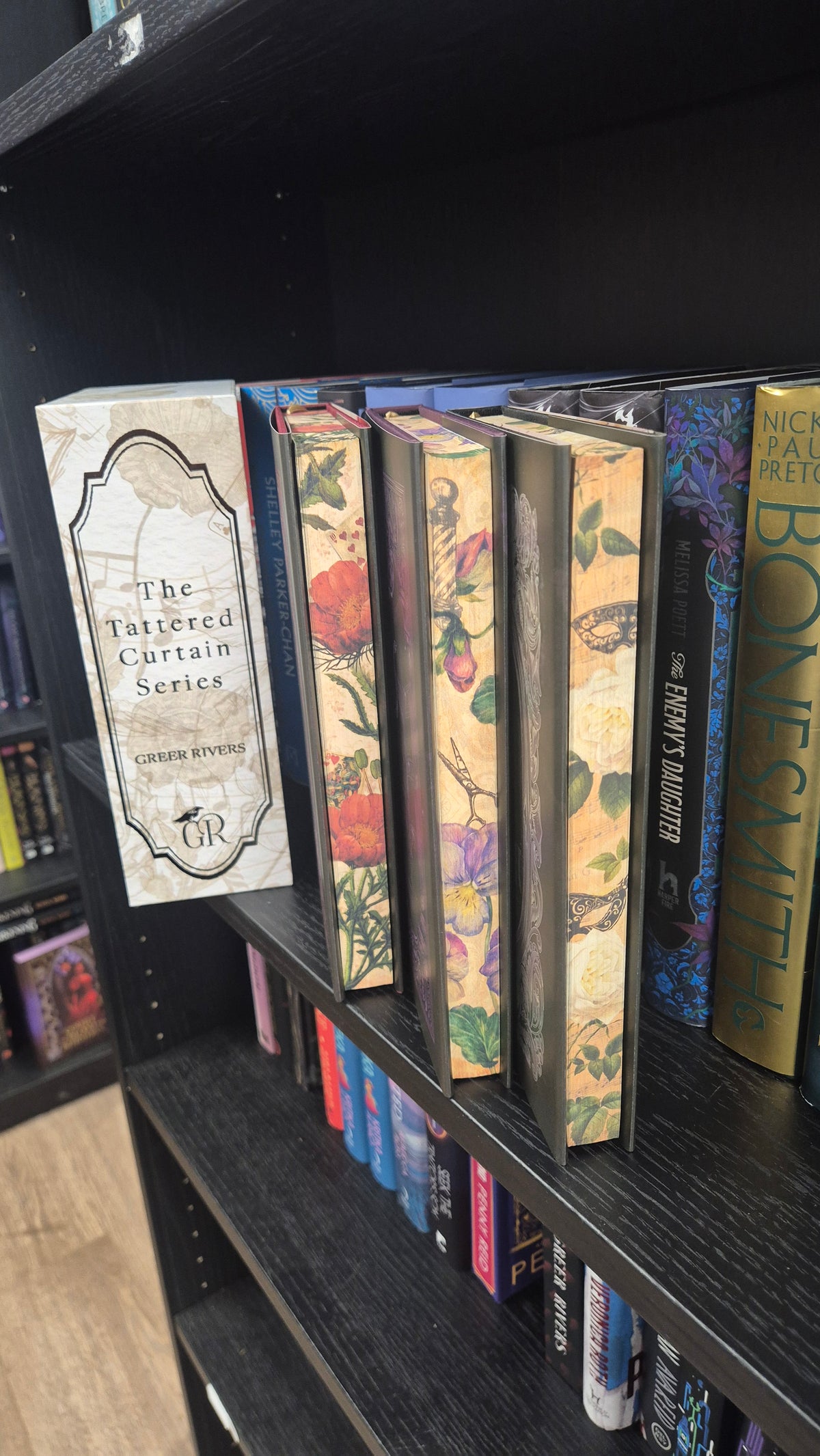 The Tattered Curtain Trilogy by Greer Rivers | Hand-Signed Special Edition Hardback Box Set | Rouge, Dreadful & Phantom