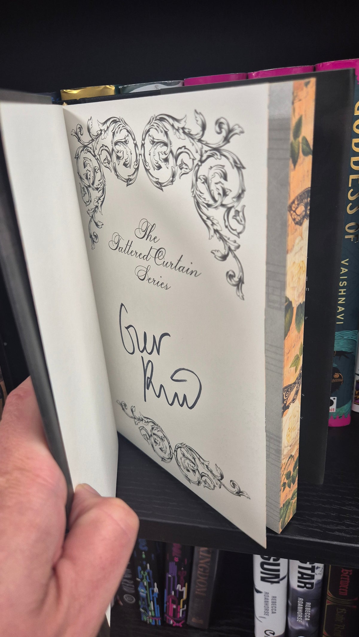 The Tattered Curtain Trilogy by Greer Rivers | Hand-Signed Special Edition Hardback Box Set | Rouge, Dreadful & Phantom