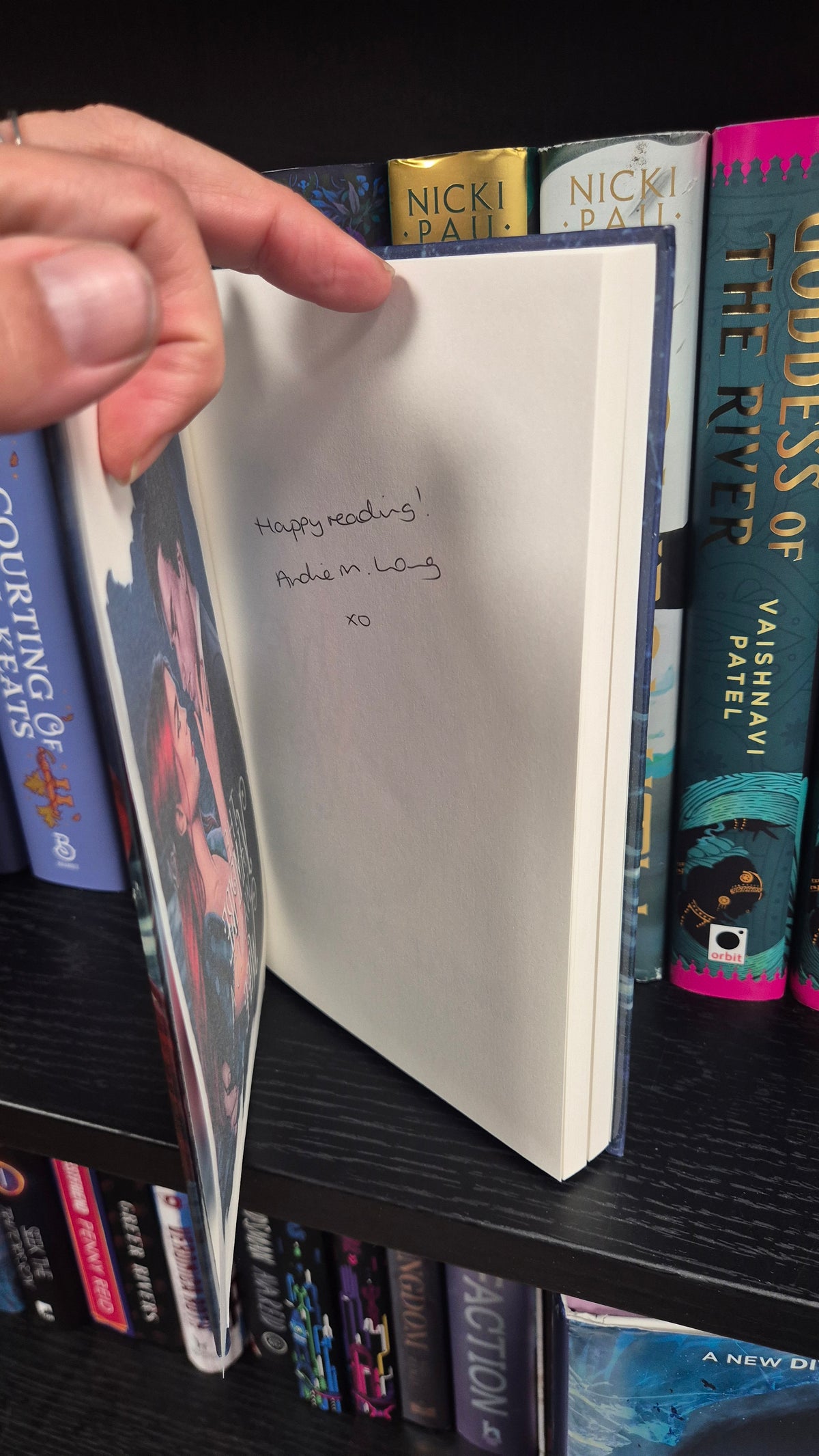 The Vampire Wants a Wife by Andie M. Long | Signed Fifth Anniversary Special Edition Hardback