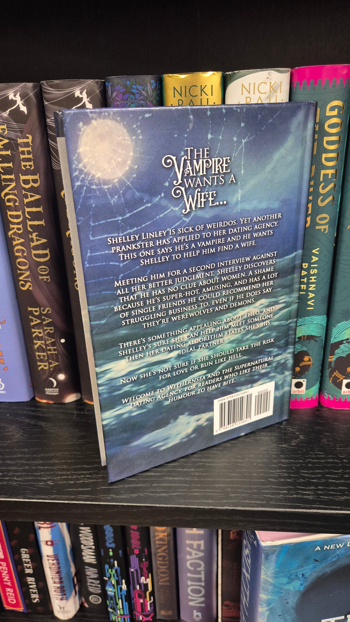 The Vampire Wants a Wife by Andie M. Long | Signed Fifth Anniversary Special Edition Hardback