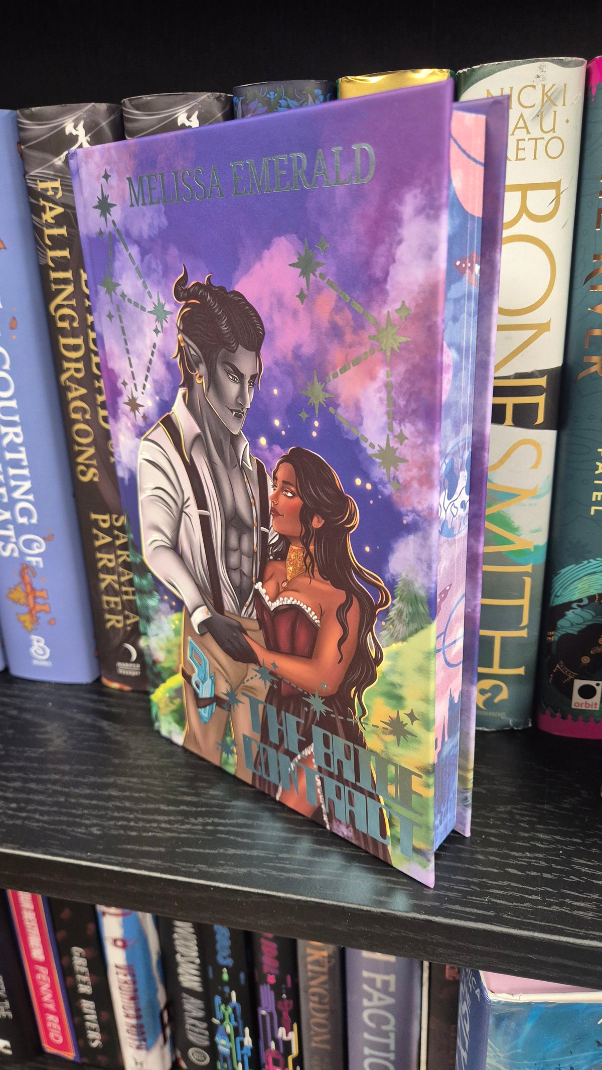 The Bride Contract by Melissa Emerald | Signed Butterfly Book Club Exclusive Special Edition Hardback