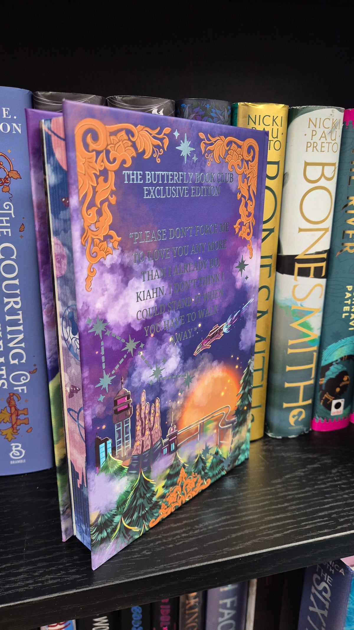 The Bride Contract by Melissa Emerald | Signed Butterfly Book Club Exclusive Special Edition Hardback