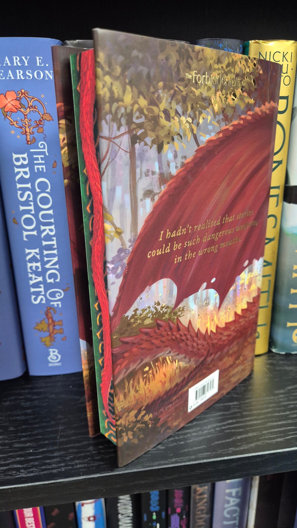 Red Dragon Song by Carin Cadogan | Illustrated Edges Special Edition Fantasy Hardback