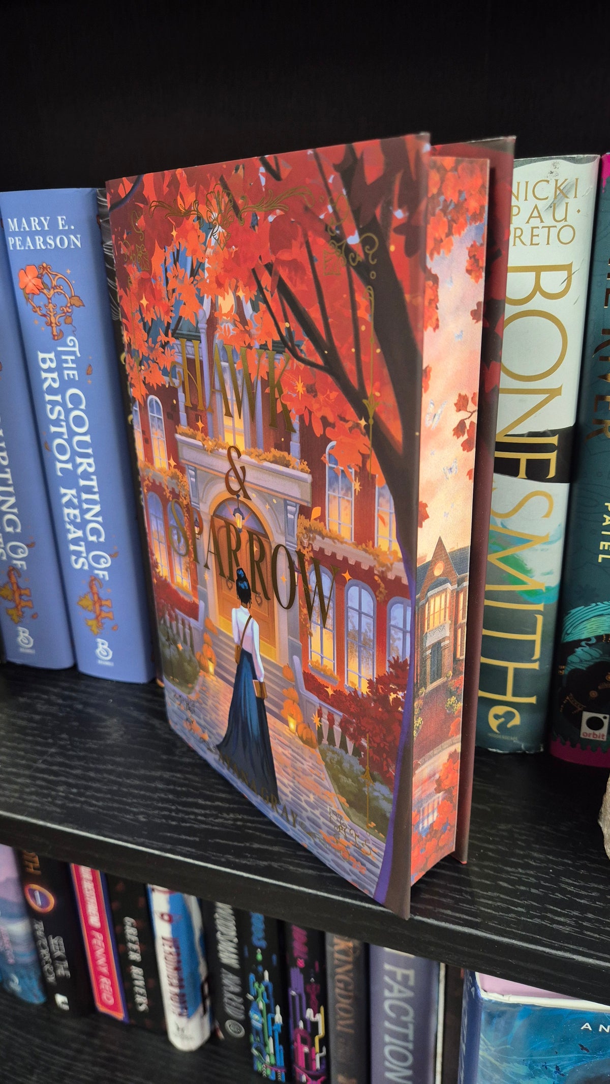 Hawk & Sparrow by Ayana Gray | Special Edition Hardback | Illustrated Edges | First Edition 2026 | Fairyloot