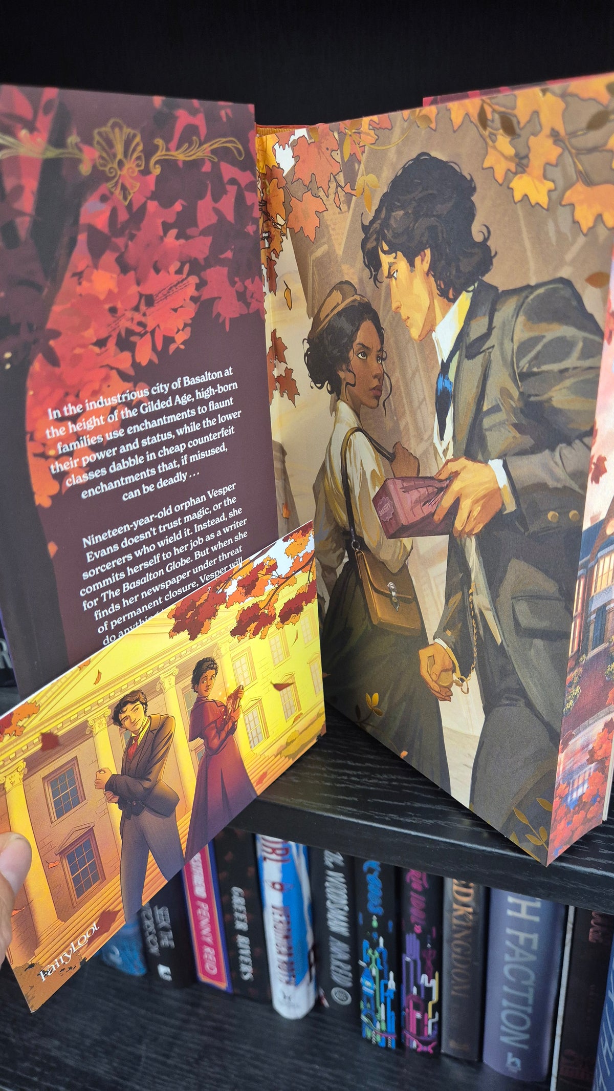 Hawk & Sparrow by Ayana Gray | Special Edition Hardback | Illustrated Edges | First Edition 2026 | Fairyloot