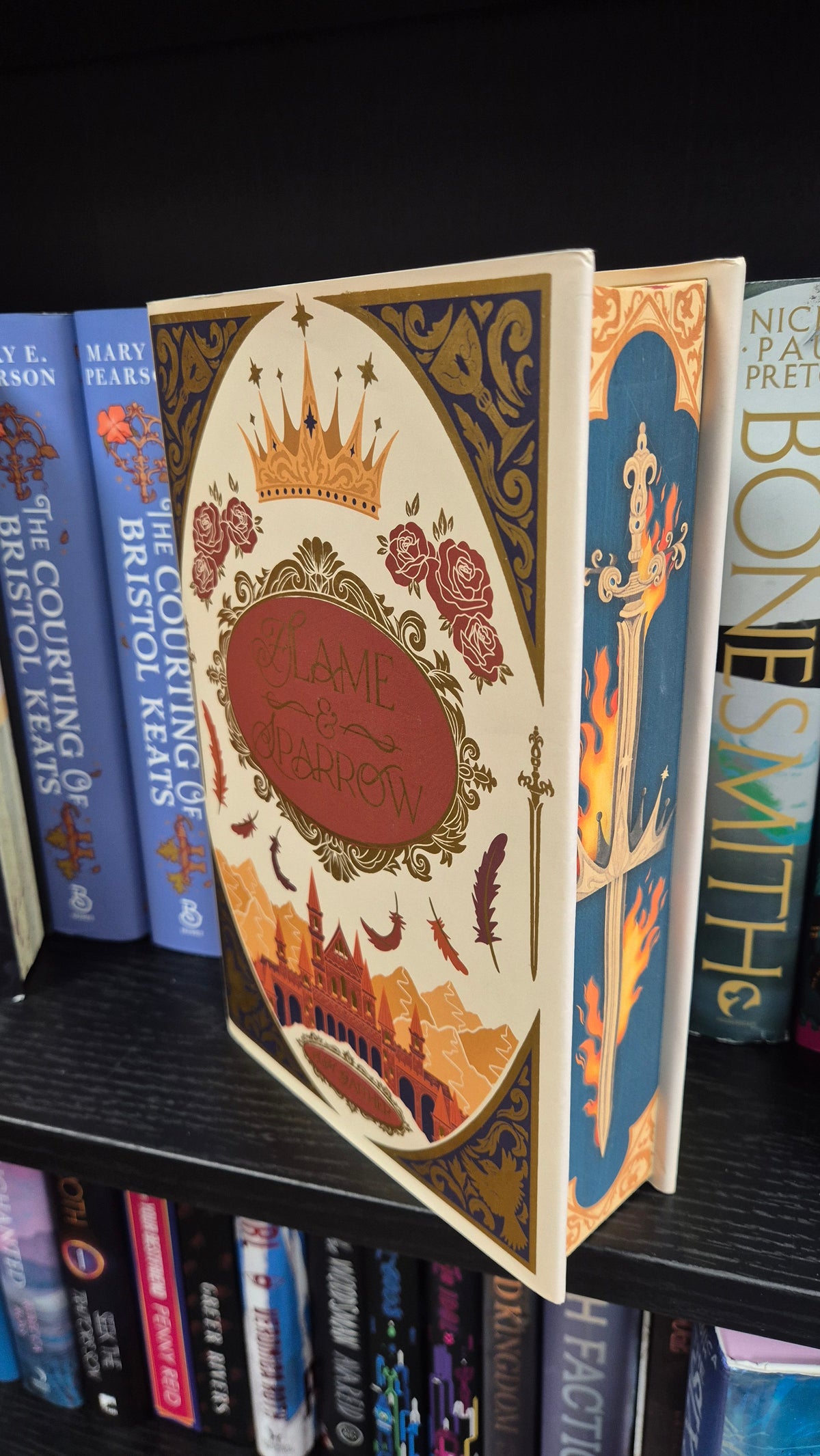Flame & Sparrow by S. M. Gaither | Page & Wick Exclusive Signed Special Edition Hardback