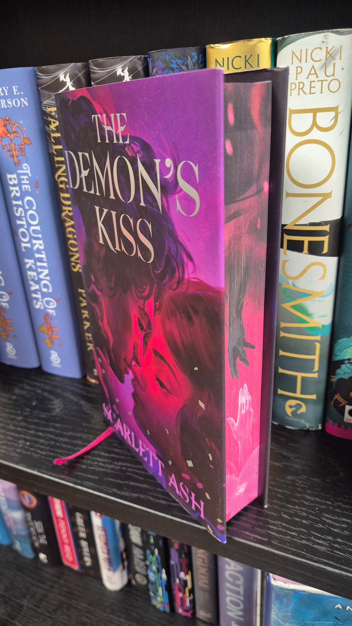 The Demon's Kiss – Forbidden Wing Exclusive Special Edition | Illustrated Edges | Unsigned Hardback