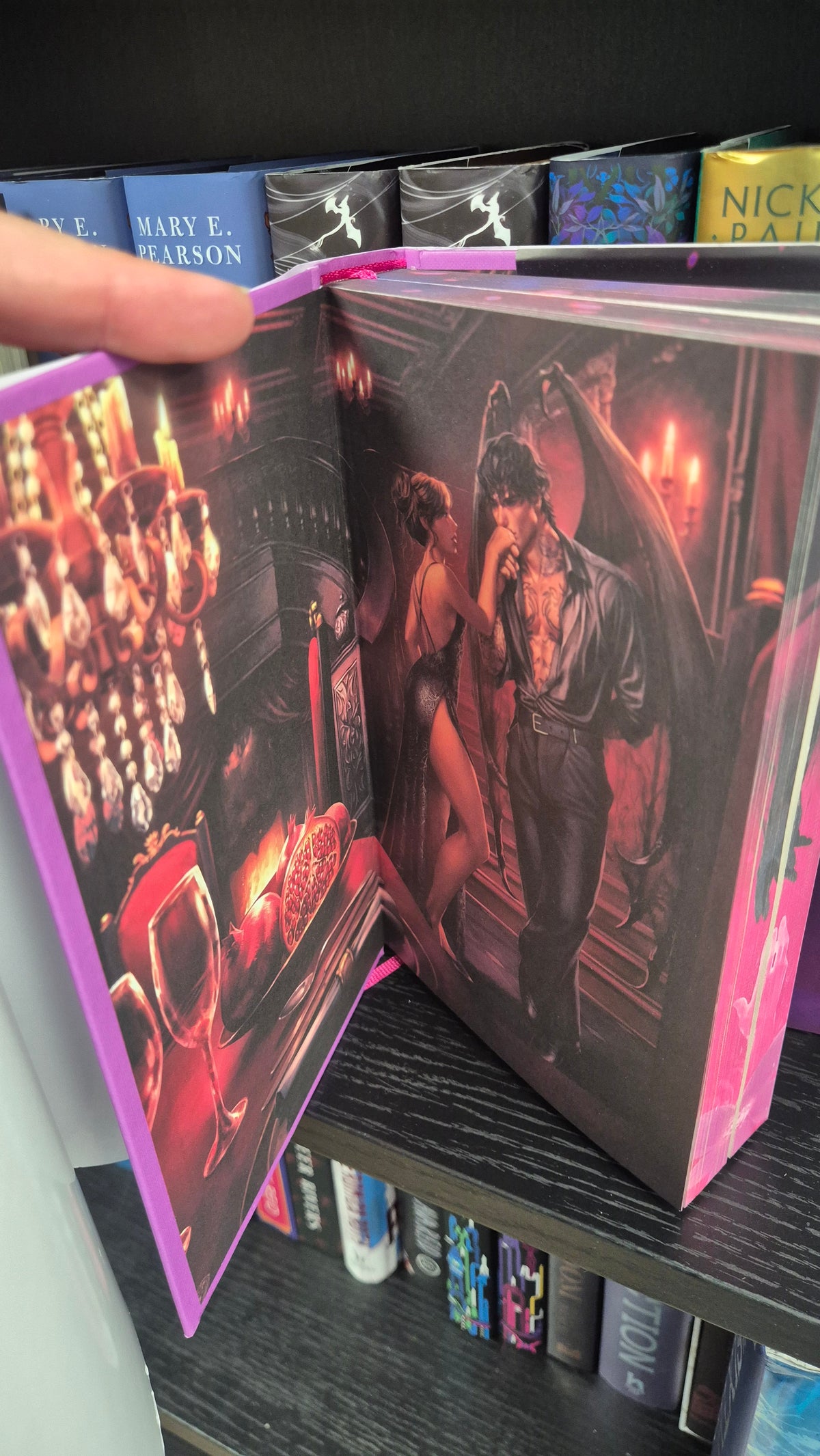 The Demon's Kiss – Forbidden Wing Exclusive Special Edition | Illustrated Edges | Unsigned Hardback