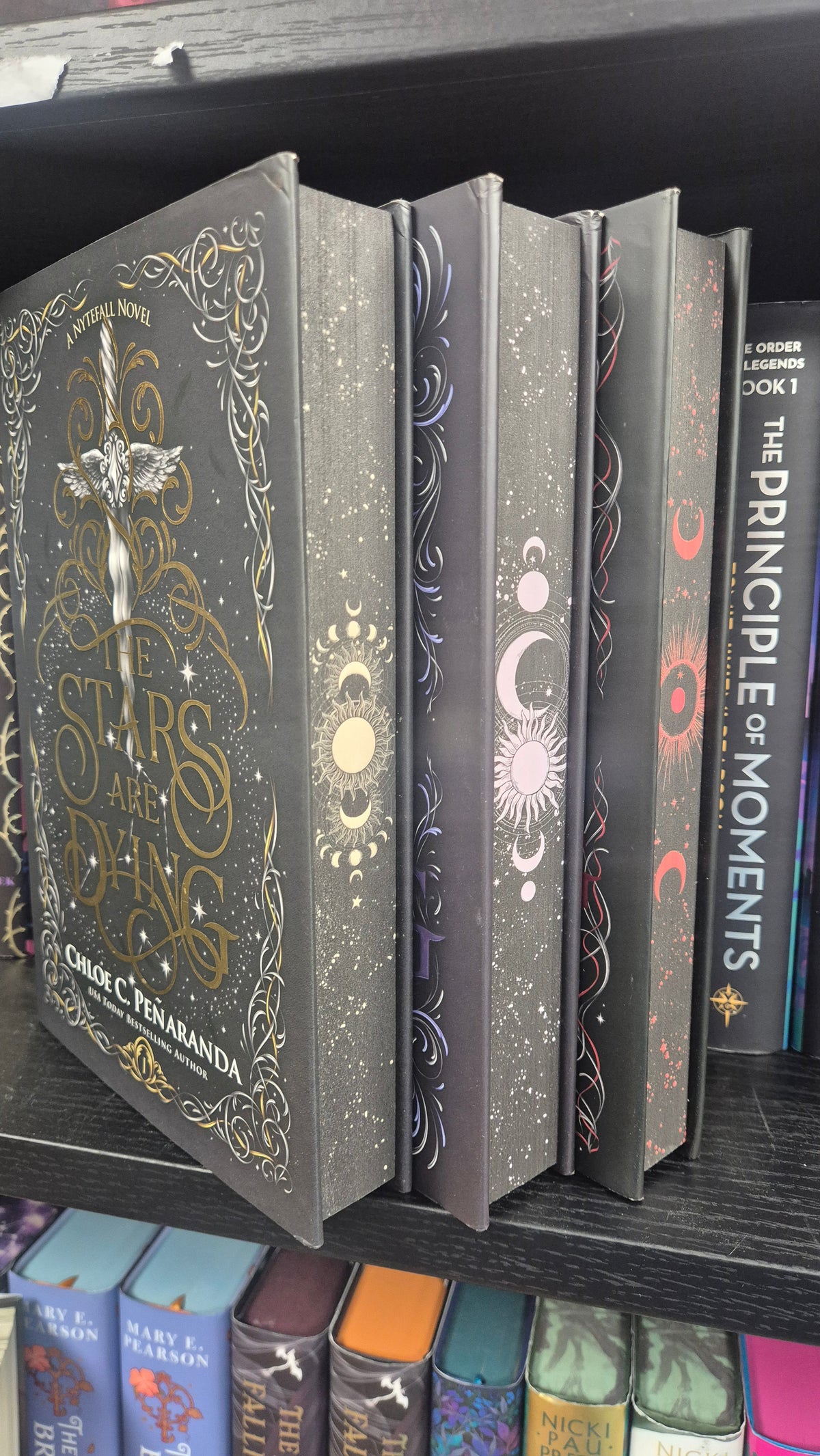 Nytefall Trilogy – Chloe C. Peñaranda | Complete 3 Book Special Edition Hardback Set | Illustrated Edges