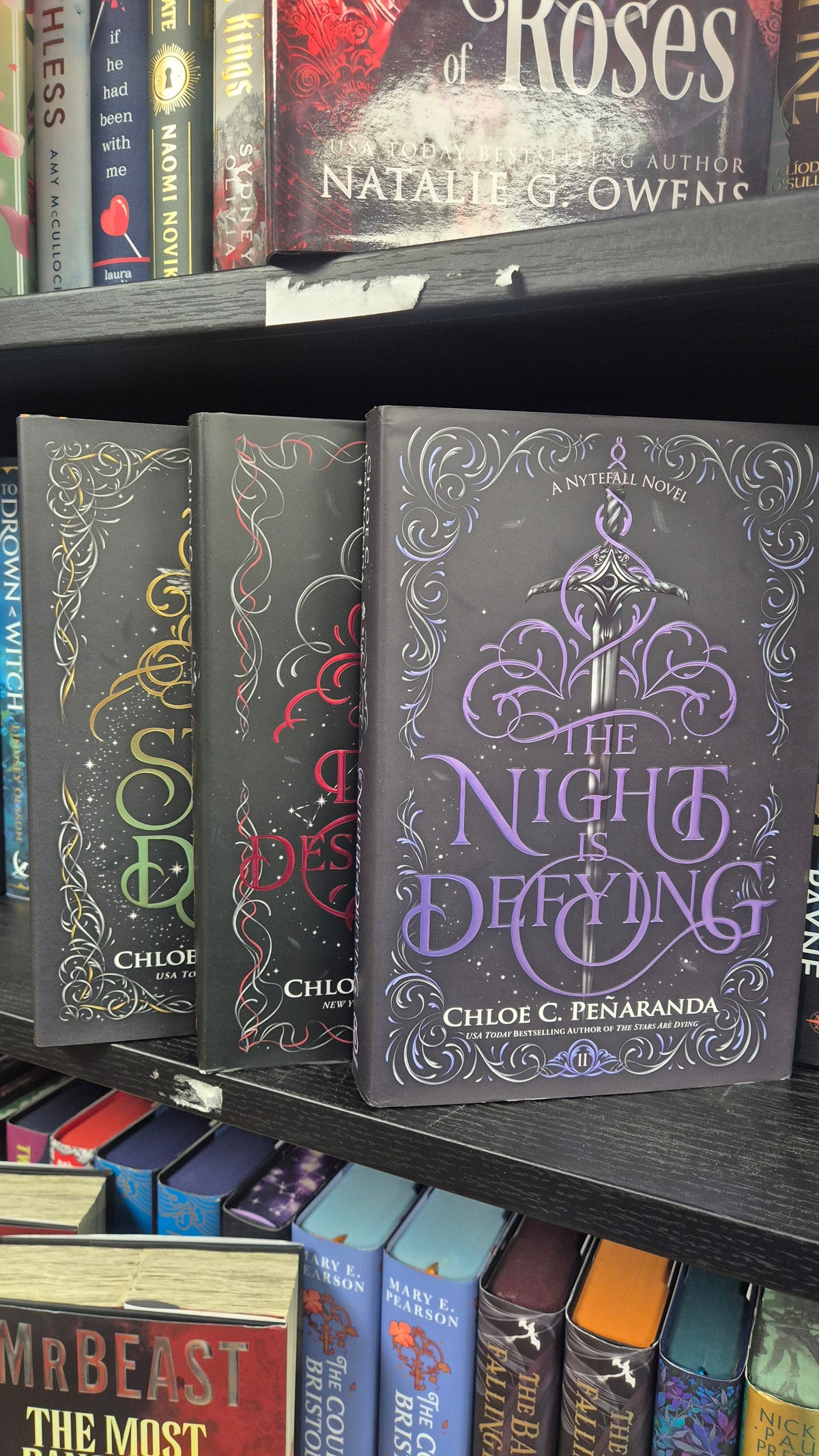 Nytefall Trilogy – Chloe C. Peñaranda | Complete 3 Book Special Edition Hardback Set | Illustrated Edges