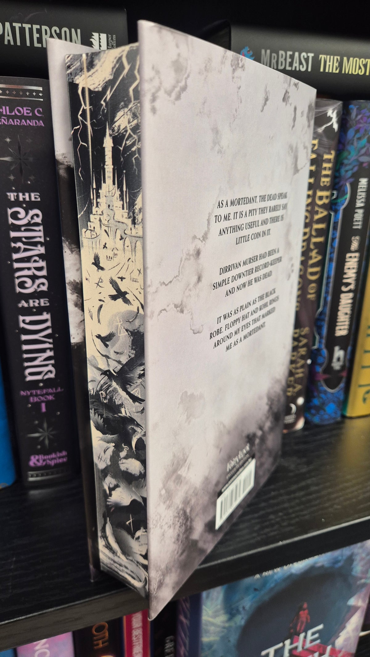Mortedant's Peril – R. J. Barker | FairyLoot Exclusive Special Edition Hardback | Illustrated Edges
