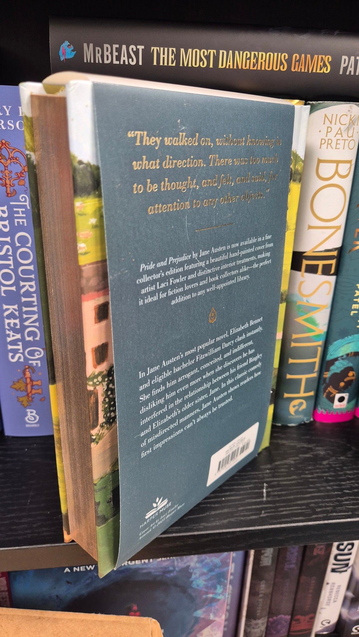 Pride and Prejudice – Jane Austen | Harper Muse Classics Painted Edition | Laci Fowler Illustrated Hardback