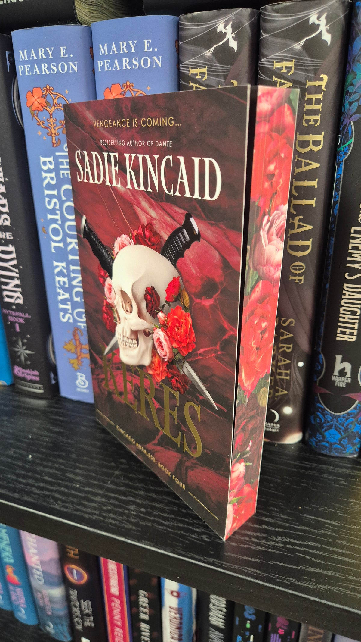 Keres – Sadie Kincaid | US Limited First Edition Paperback | Floral Sprayed Edges | Brand New