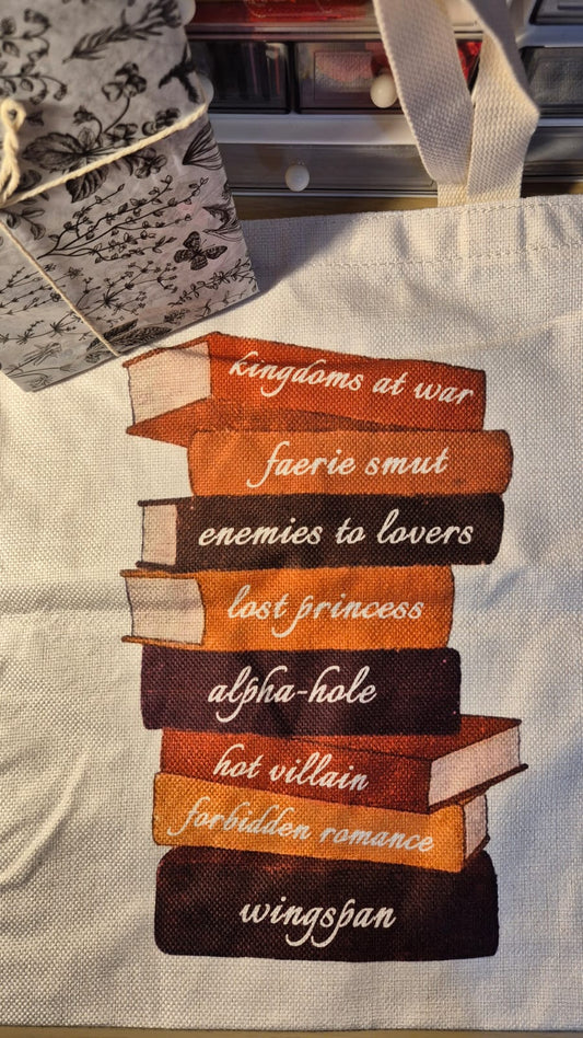 Bookish Tote Bag & Blind Date with a Book - Enemies To Lovers