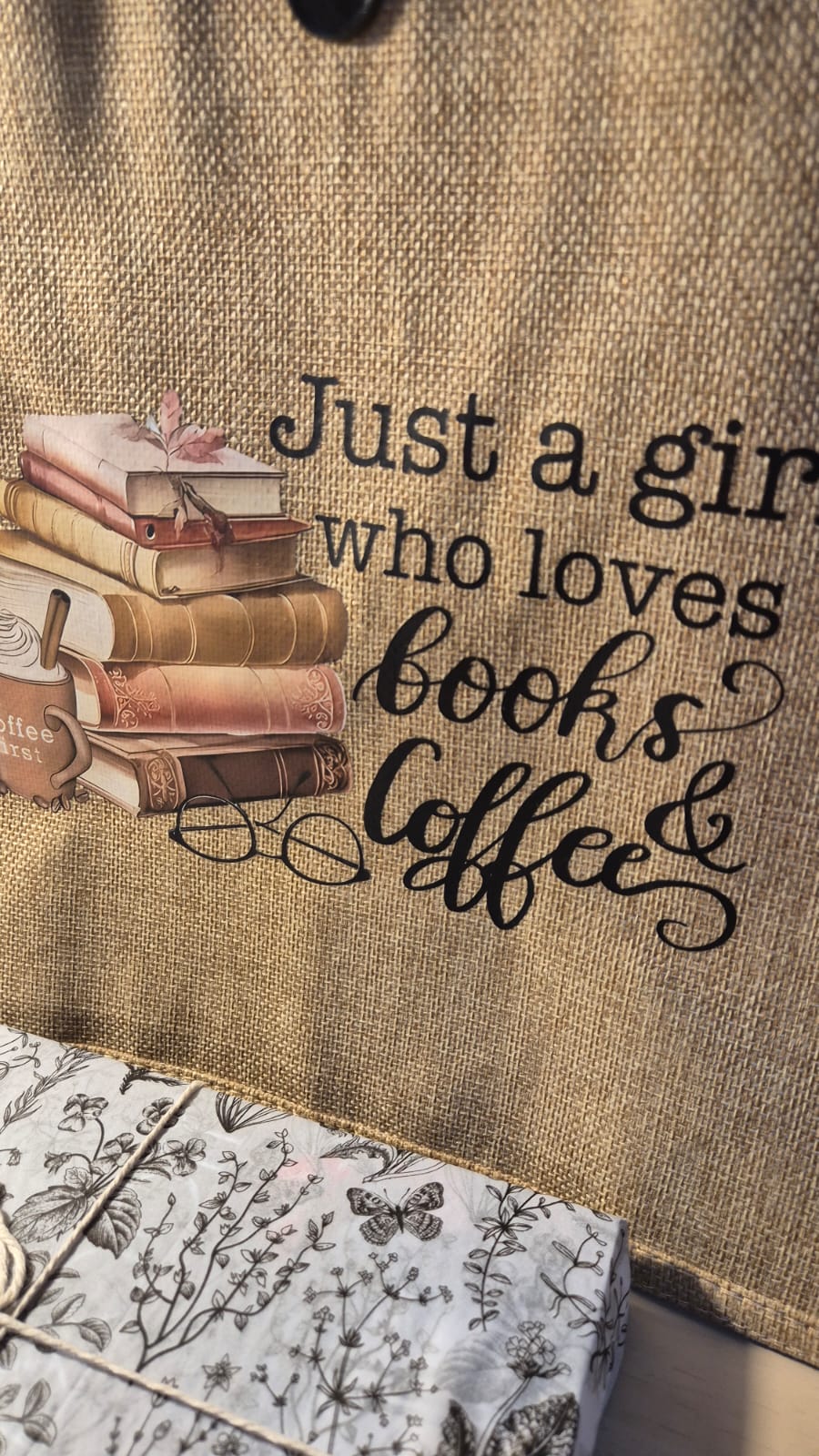 Bookish Tote Bag & Blind Date with a Book - Just A Girl Who Loves Books And Coffee