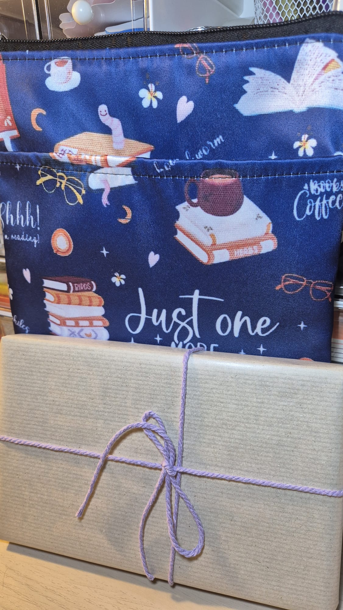 Book Sleeve Bundle - Just One More Chapter Blue