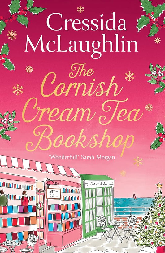 The Cornish Cream Tea Bookshop: the perfect cosy Cornish Christmas escape from the UK bestseller – a great holiday read (The Cornish Cream Tea series) (Book 7) cover image