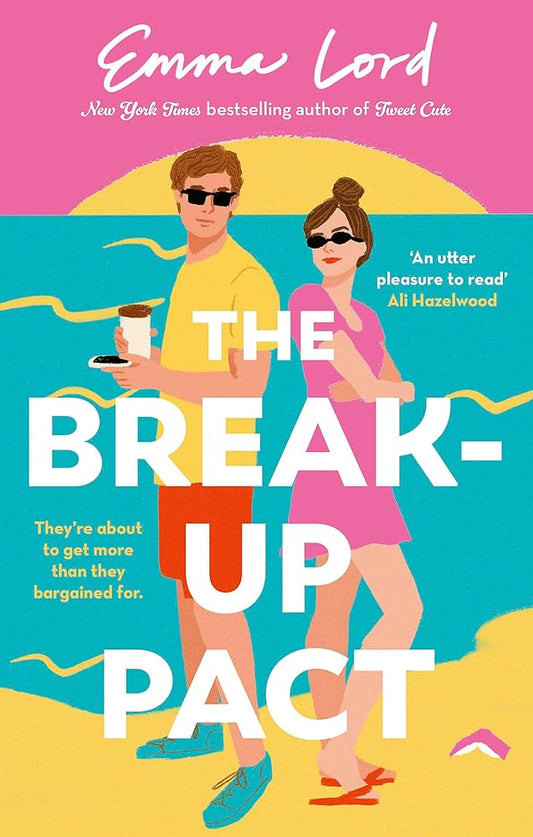 Piatkus Books The Break-Up Pact A sparkling second-chance, fake-dating romance. cover image