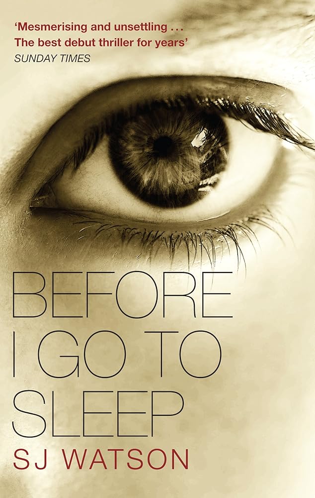 Before I Go to Sleep cover image