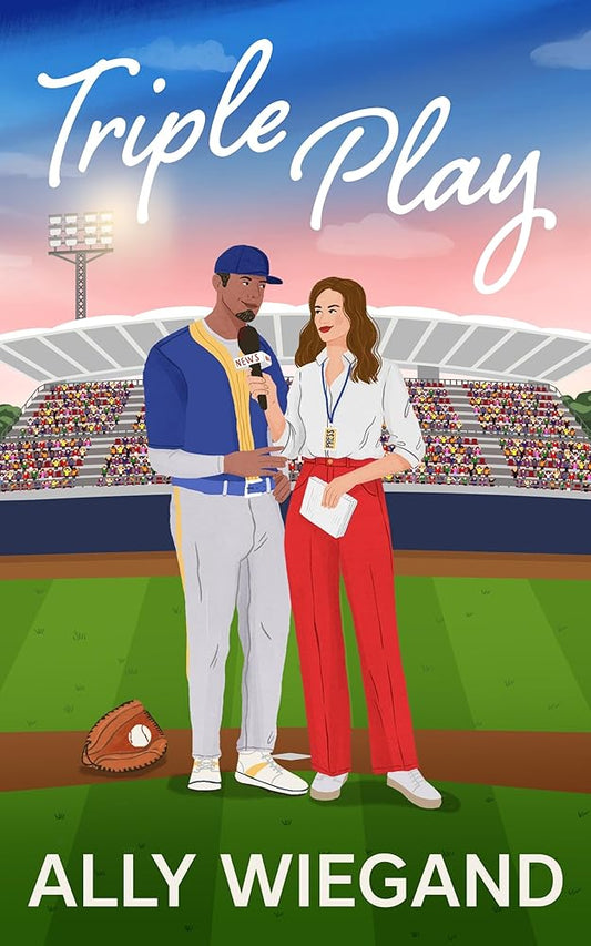Triple Play: A steamy grumpy sunshine sports romance for Summer 2025 (Chicago Heartbreakers) cover image