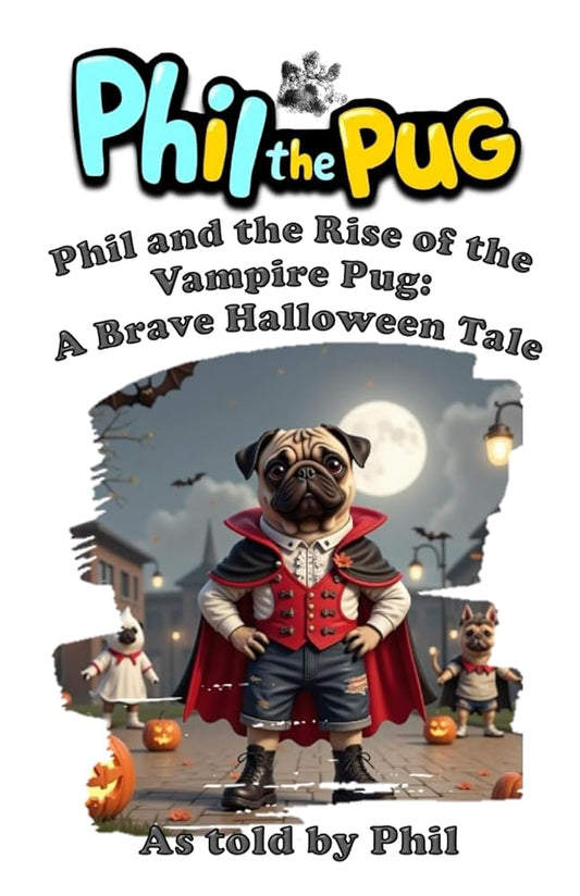 Phil the Pug: Phil and the Rise of the Vampire Pug: A Brave Halloween Tale (The Adventures of Phil: A Pug's Tale) cover image