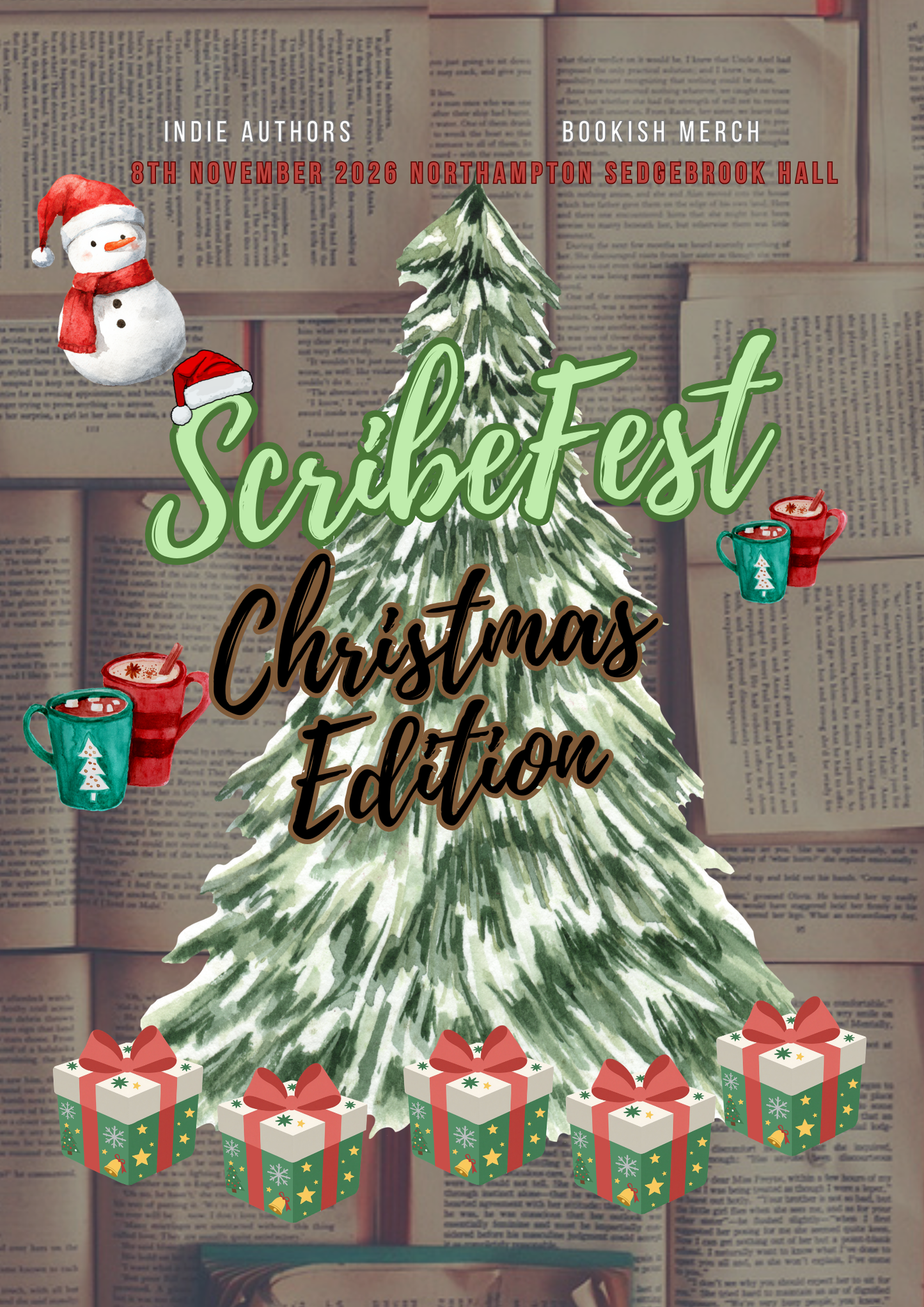ScribeFest VIP Early Access Tickets - Sunday 8th November 2026