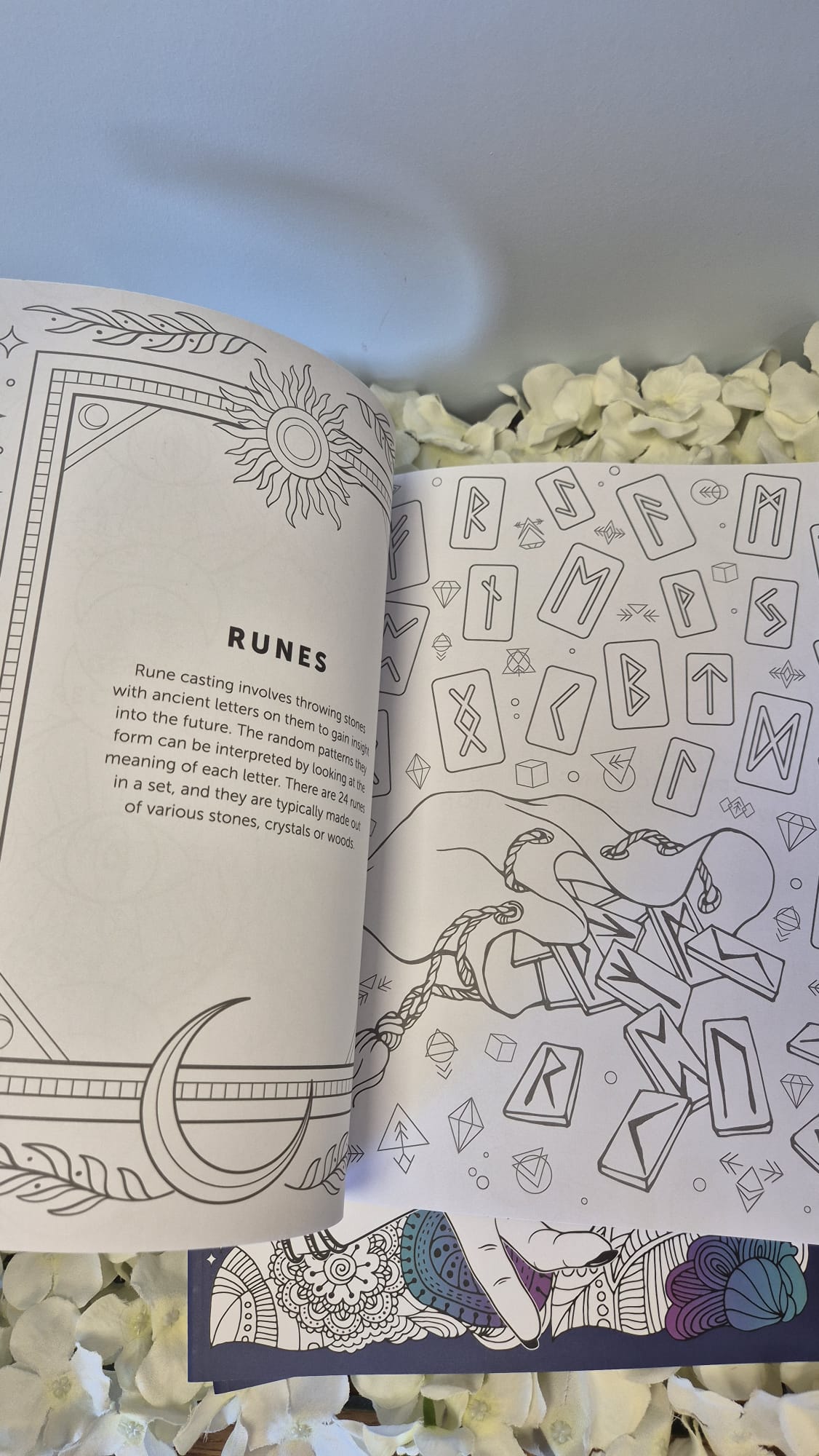 Magick Colouring Book + 4 Acrylic Markers Cozy Colouring Bookish Books