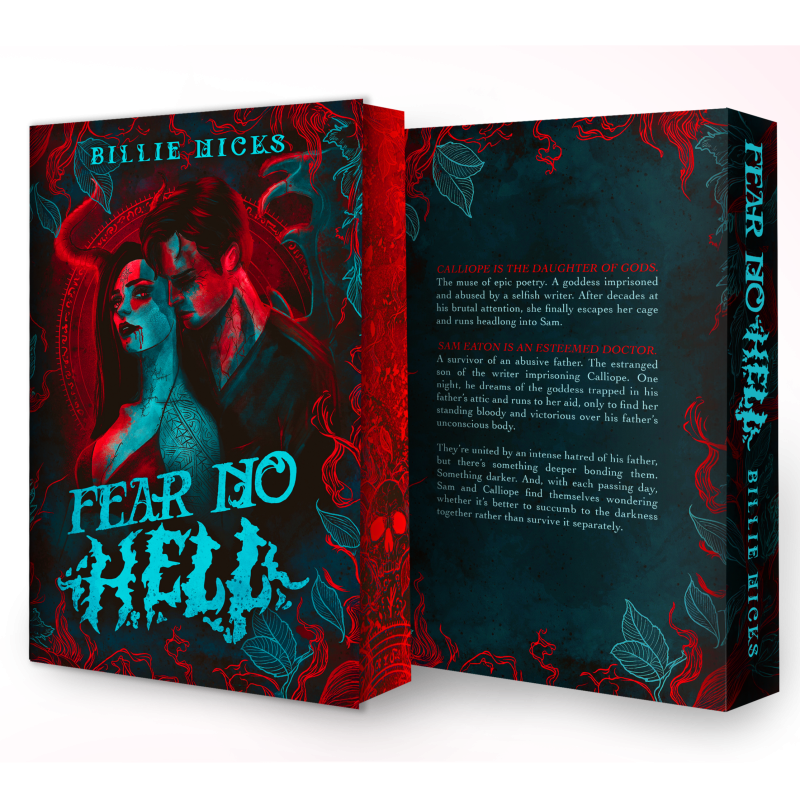 Fear No Hell special-edition front cover, back cover and spine